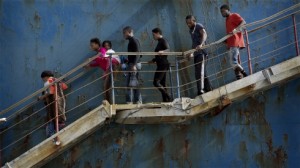 Migrants exodus Europe