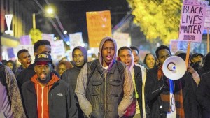 Somali Community members and Students protest